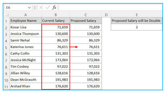 Multiply a Column by a Number