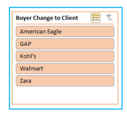 Slicers in Pivot Table