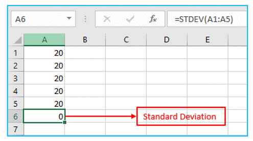 calculate Standard Deviation