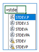 Standard Deviation