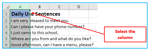 AutoFit Column Width in Excel