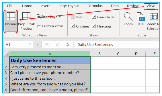 AutoFit Column Width in Excel