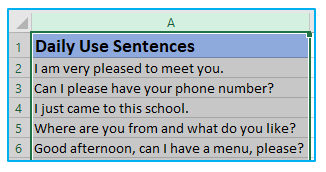 AutoFit Column Width 