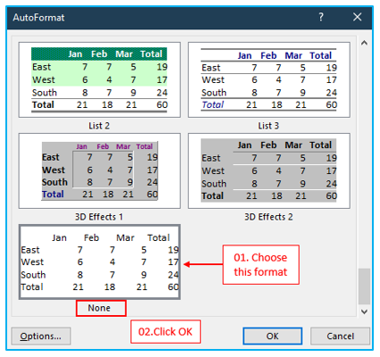 Automatic Formatting