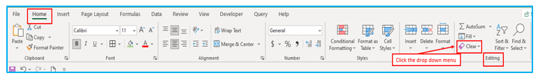 Clear Formatting in Cell