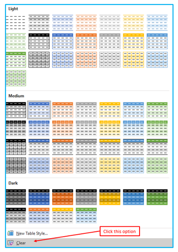 Clear Formatting in Cell