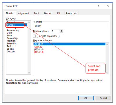 Convert Text to Number in Excel