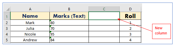 Convert Text to Number