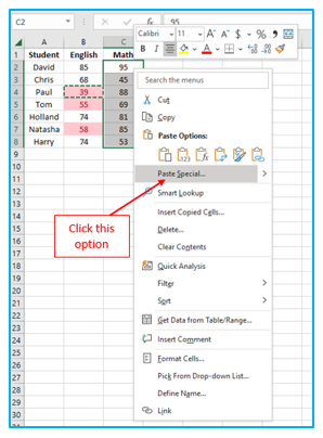 Copy Conditional Formatting to Another Cell in Excel