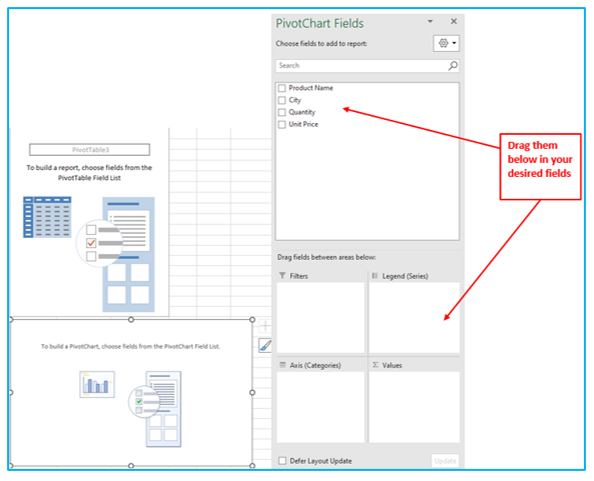 Create Pivot Chart 