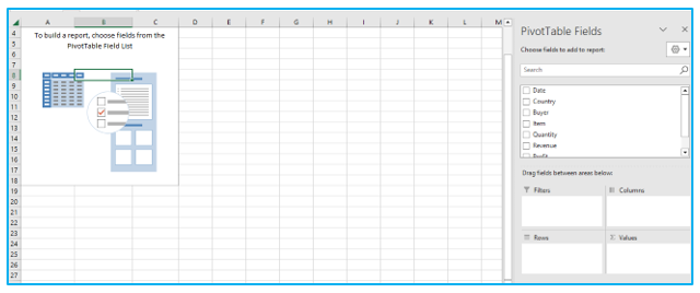 Delete Pivot Table