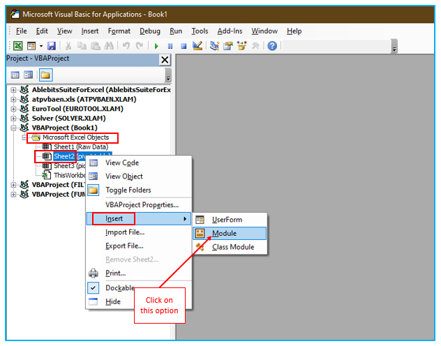 Delete Pivot Table