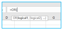 Excel Functions - Logical Function