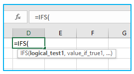 Excel Functions - Logical Function