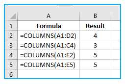 Excel Functions - Lookup and Reference