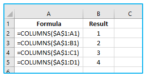 Lookup and Reference Functions in Excel