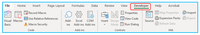 Run Macro in Excel 