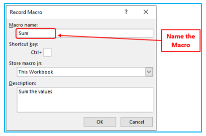 Run Macro in Excel 