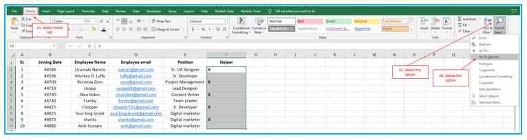 Select Every Other Row