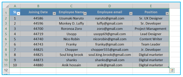Select Every Other Row