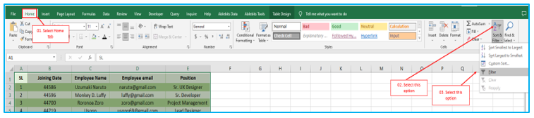 Every Other Row in Excel
