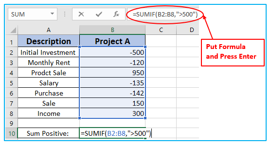 Sum and Count Negative and Positive Numbers