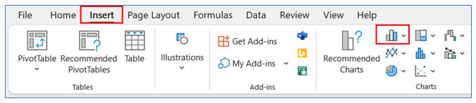 Timeline Chart in Excel