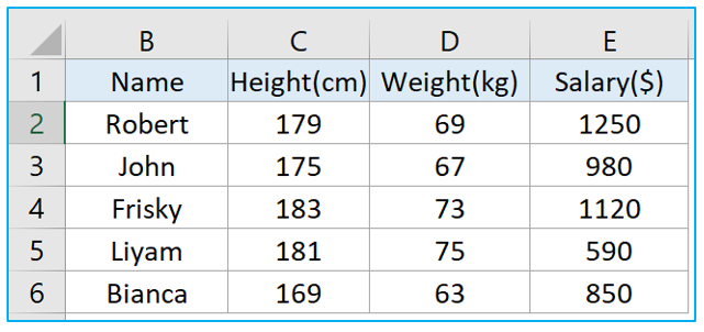 Calculate Correlation Coefficient