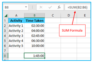 Calculate time difference