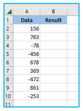 how to change negative number into positive in excel