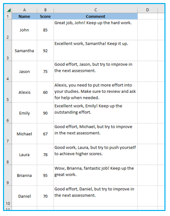 Change row height