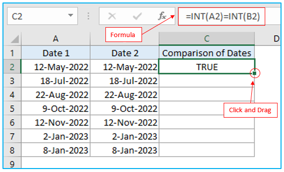 Compare two dates (greater or less than)