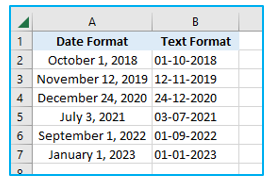 Convert Date to Text