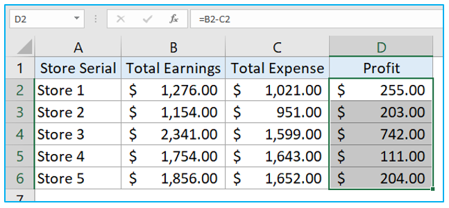 Convert formulas to values