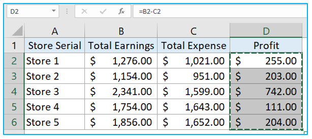 Convert formulas to values