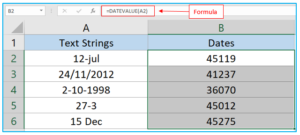 How to Convert Serial Number to Date and Text to Date in Excel?