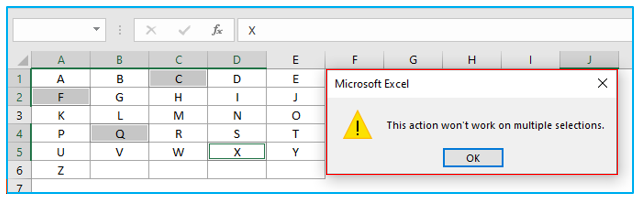 Copy and paste multiple cells