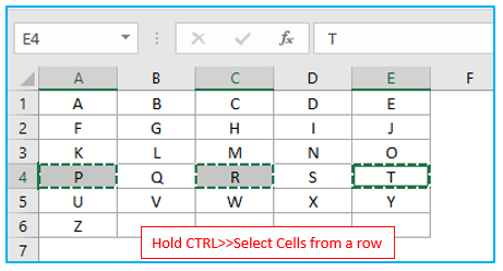 Copy and Paste Multiple Cells in Excel