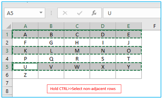 Copy and Paste Multiple Cells in Excel