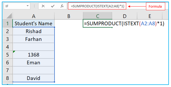 Count Cells With Text