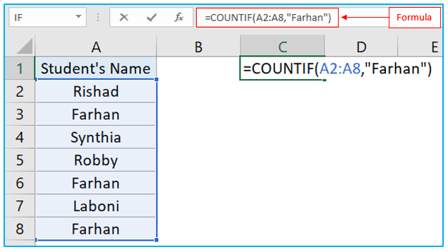 Count Cells with Text in Excel