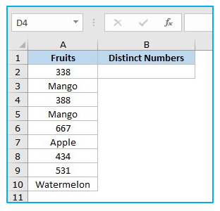 Count Unique Values and Distinct Values