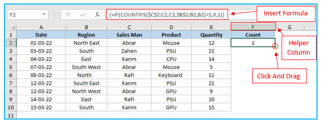 Count Unique Values and Distinct Values