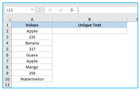 Count Unique Values and Distinct Values