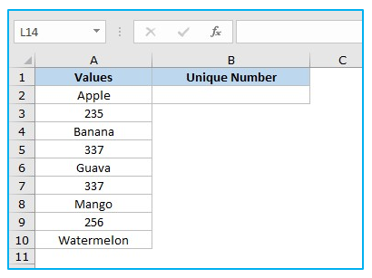 Count Unique Values and Distinct Values