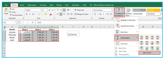 Create Heat Map