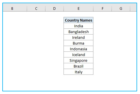 Searchable Drop Down List in Excel