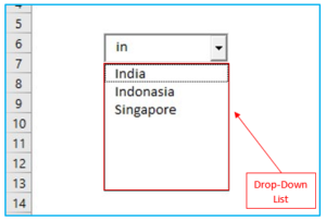 How to Create Searchable Drop Down List in Excel?