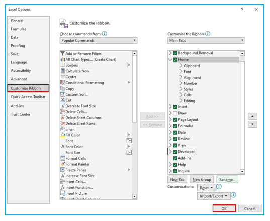 Create and Use Scroll Bar