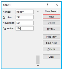 How to Create Data Entry Form in Excel? - Resource